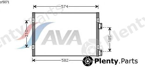  AVA QUALITY COOLING part CR5071 Condenser, air conditioning