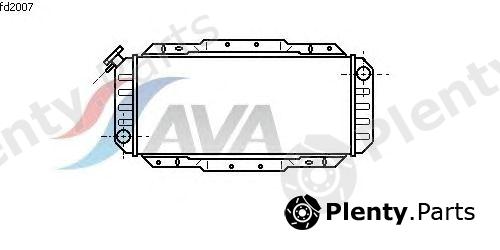  AVA QUALITY COOLING part FD2007 Radiator, engine cooling