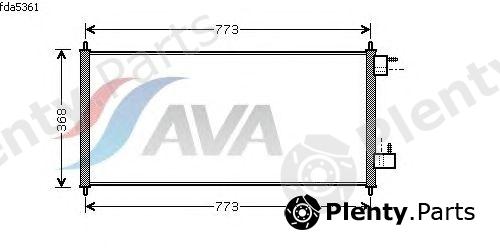  AVA QUALITY COOLING part FDA5361 Condenser, air conditioning