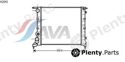  AVA QUALITY COOLING part RT2042 Radiator, engine cooling