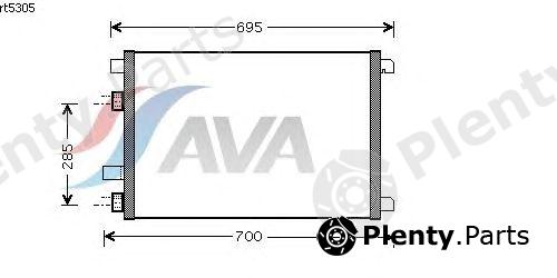  AVA QUALITY COOLING part RT5305 Condenser, air conditioning