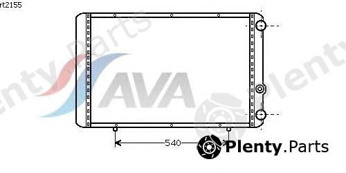  AVA QUALITY COOLING part RTA2155 Radiator, engine cooling