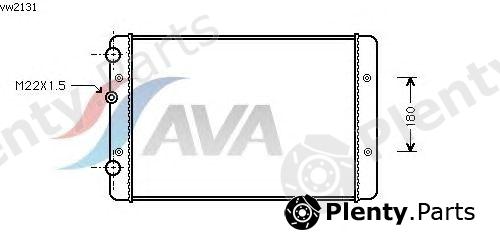  AVA QUALITY COOLING part VWA2131 Radiator, engine cooling