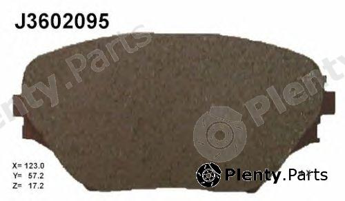  NIPPARTS part J3602095 Brake Pad Set, disc brake