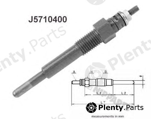  NIPPARTS part J5710400 Glow Plug