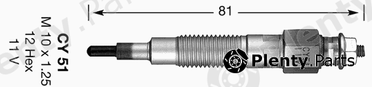  NGK part 2696 Glow Plug