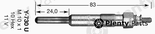  NGK part 6704 Glow Plug