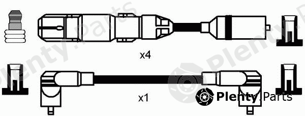  NGK part 7318 Ignition Cable Kit