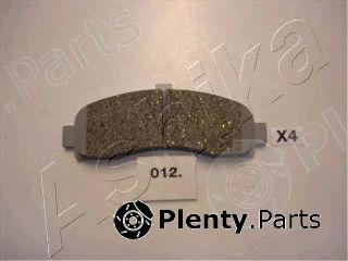  ASHIKA part 50-00-012 (5000012) Brake Pad Set, disc brake
