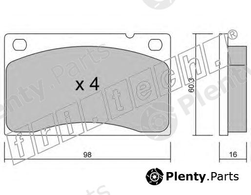  fri.tech. part 006.0 (0060) Brake Pad Set, disc brake