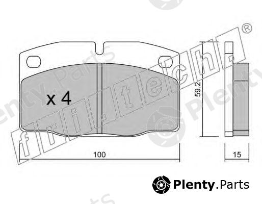  fri.tech. part 046.0 (0460) Brake Pad Set, disc brake