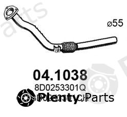  ASSO part 04.1038 (041038) Exhaust Pipe