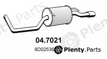  ASSO part 04.7021 (047021) End Silencer
