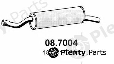  ASSO part 08.7004 (087004) End Silencer