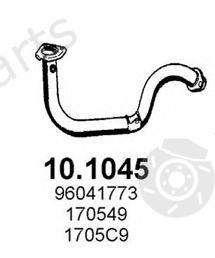  ASSO part 10.1045 (101045) Exhaust Pipe