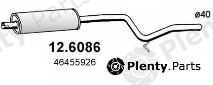  ASSO part 12.6086 (126086) Middle Silencer