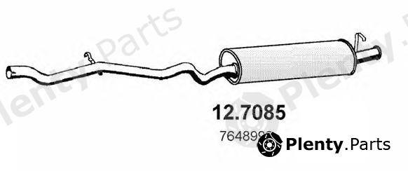  ASSO part 12.7085 (127085) End Silencer