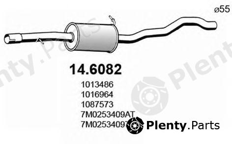 ASSO part 14.6082 (146082) Middle Silencer