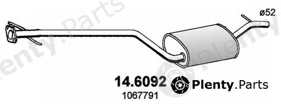  ASSO part 14.6092 (146092) Middle Silencer