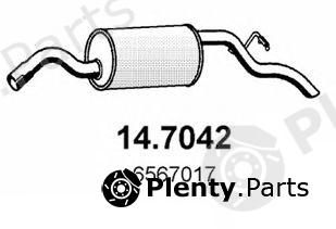  ASSO part 14.7042 (147042) End Silencer