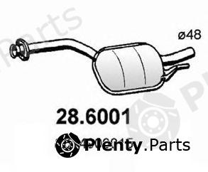  ASSO part 28.6001 (286001) Middle Silencer