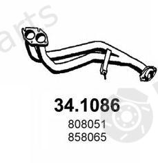  ASSO part 34.1086 (341086) Exhaust Pipe