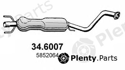  ASSO part 34.6007 (346007) Middle Silencer