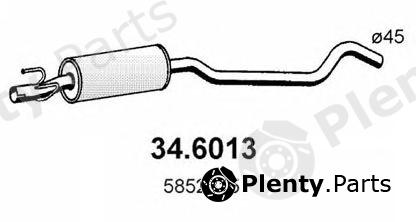  ASSO part 34.6013 (346013) Middle Silencer