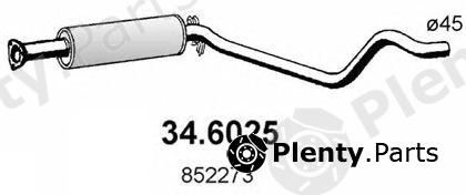  ASSO part 34.6025 (346025) Middle Silencer