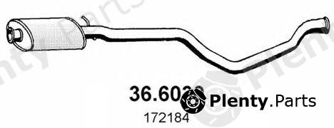  ASSO part 36.6030 (366030) Middle Silencer