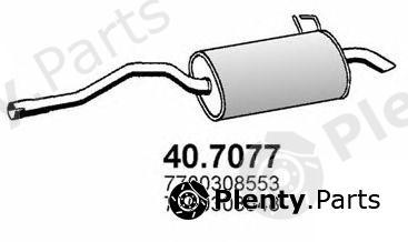  ASSO part 40.7077 (407077) End Silencer