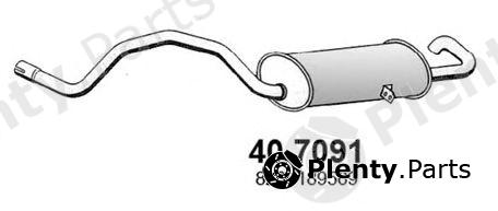  ASSO part 40.7091 (407091) End Silencer