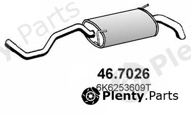  ASSO part 46.7026 (467026) End Silencer