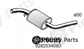  ASSO part 58.6025 (586025) Middle Silencer