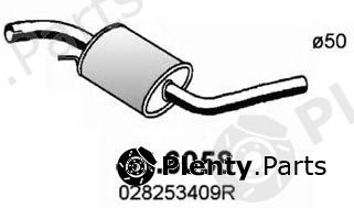  ASSO part 58.6058 (586058) Middle Silencer