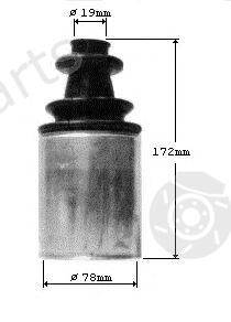  SPIDAN part 23049 Bellow Set, drive shaft