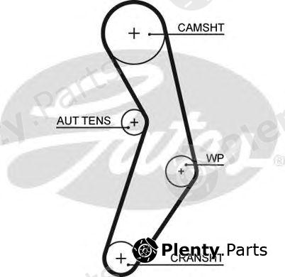  GATES part 5503XS Timing Belt