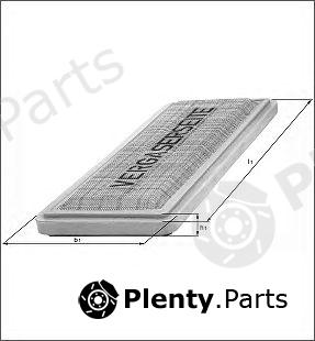  KNECHT part LX458 Air Filter