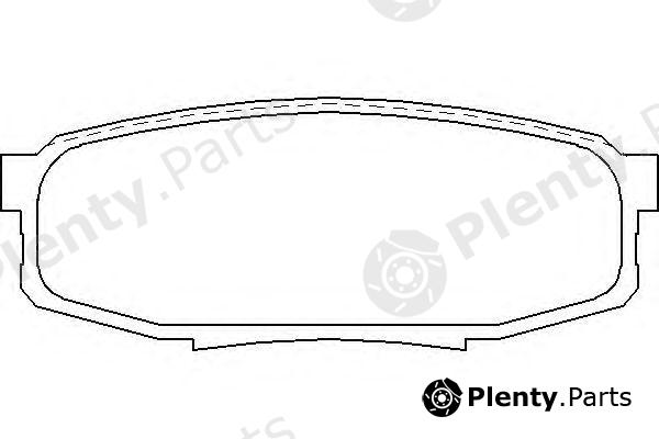  TEXTAR part 2465301 Brake Pad Set, disc brake