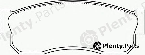  TEXTAR part 2095802 Brake Pad Set, disc brake