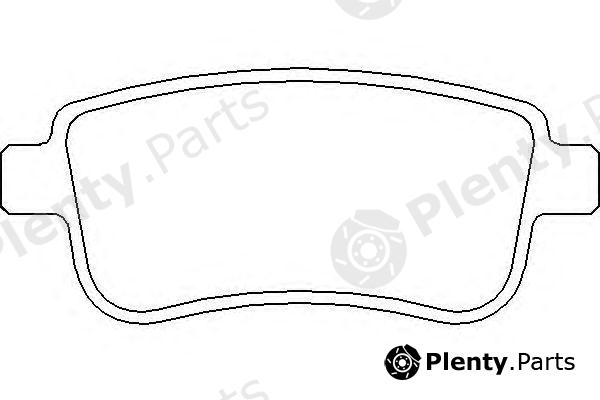  TEXTAR part 2482001 Brake Pad Set, disc brake