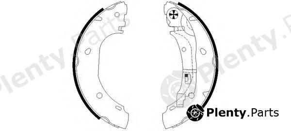  TEXTAR part 91060900 Brake Shoe Set