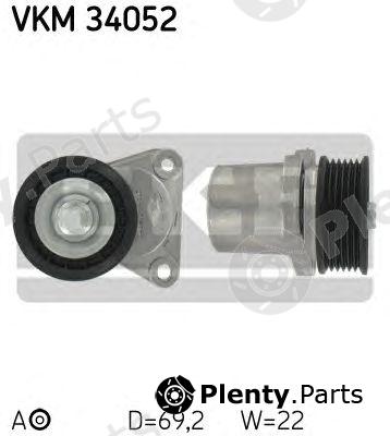  SKF part VKM34052 Tensioner Pulley, v-ribbed belt