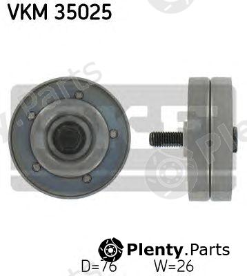  SKF part VKM35025 Deflection/Guide Pulley, v-ribbed belt