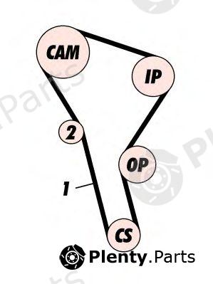  QUINTON HAZELL part QBK134 Timing Belt Kit