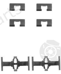  FERODO part FBA482 Accessory Kit, disc brake pads