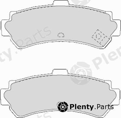  FERODO part FDB1454 Brake Pad Set, disc brake