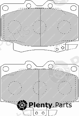  FERODO part FDB1504 Brake Pad Set, disc brake