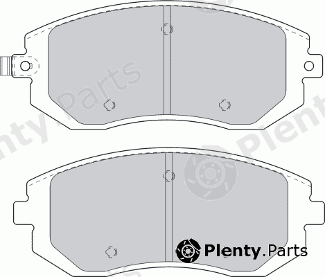  FERODO part FSL1639 Brake Pad Set, disc brake