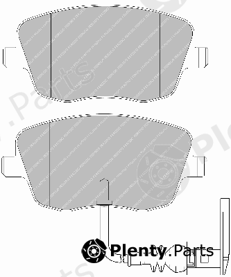  FERODO part FDB1662 Brake Pad Set, disc brake